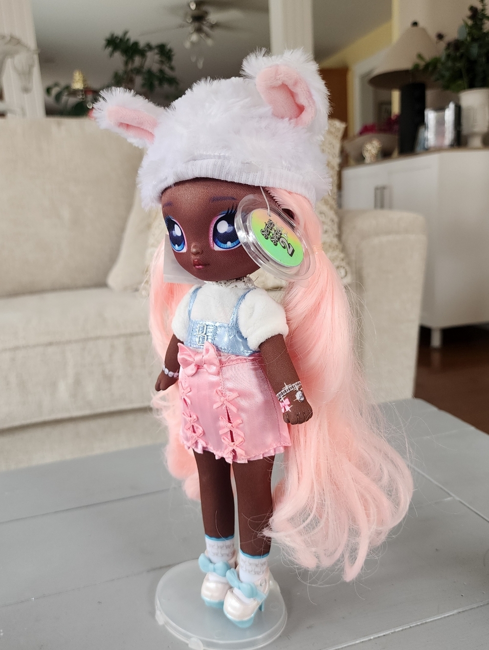🐑 Na! Na! Na! Surprise Teens Fashion Doll Lila Lamb 11 Inch Soft Cuddly Toy - Picture 4 of 6